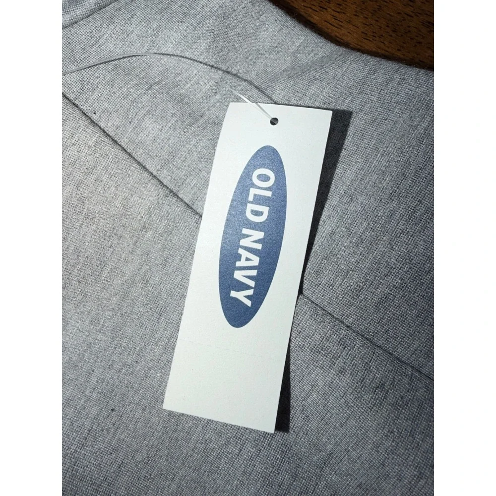 Old Navy Blazer Women XXL Grey New NWT Heathered Jersey Knit Stretch Jacket